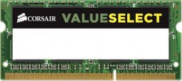 Pamięć do laptopa Corsair Value Select, SODIMM, DDR3L, 4 GB, 1600 MHz, CL11 (CMSO4GX3M1C1600C11)