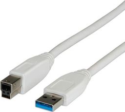 Kabel USB RBLINE USB-A - USB-B 1.8 m Szary (S3002)