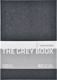  Hahnemühle HAHNEMUHLE THE GREY BOOK - szkicownik z szarymi kartkami 120g 40 ark. A5 uniw