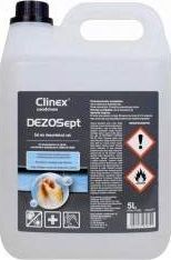  Clinex CLINEX DEZOSEPT (POJEMNIK 5 L) Żel do dezynfekcji rąk na bazie alkoholu, uniw