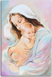  GO-BI Obraz Maryja ręcznie malowany 50x70cm uniwersalny