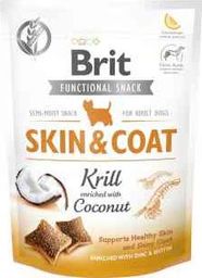 Brit Functional Snack Skin Coat Sierść Krill Kryl Kokos 150 g