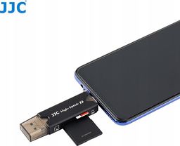 Czytnik JJC SB5823 USB 3.0/USB-C/microUSB (CR-UTC3)