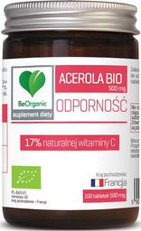  Beorganic Acerola Bio 500Mg 100 Tabletek Beorganic Medicaline Witamina C Malpigia Granatolistna Malpighia Glabra