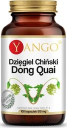  Yango Dzięgiel Chiński Dong Quai 100 Kapsułek Yango Ekstrakt Z Korzenia Kłącza Dzięgla Chińskiego Angelica Sinensis