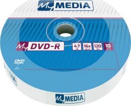  My Media DVD-R 4.7 GB 16x 10 sztuk (69205)