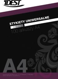  Idest Papier ksero A4 100 arkuszy