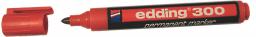  Edding Marker permanentny 300 końcówka okrągła czerwony (EG1001)
