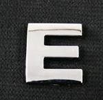 Emblemat / naklejka - chrom litera ''E'' uniwersalny