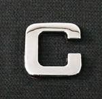 Emblemat / naklejka - chrom litera ''C'' uniwersalny