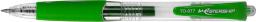  Toma Długopis żelowy automatyczny MASTERSHIP zielony (TO-077)