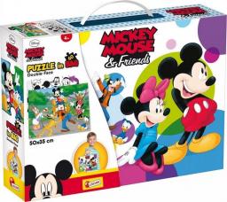  Lisciani Puzzle w walizeczce 60 Mickey