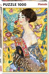  Piatnik Puzzle - 1000 Klimt, Dama z Wachlarzem