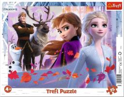  Trefl Puzzle ramkowe 25 Przygody w Krainie Lodu