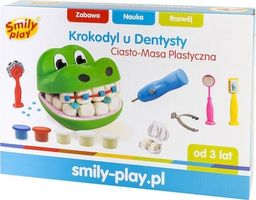  Smily Play Ciasto-Masa Plastyczna Krokodyl u dentysty