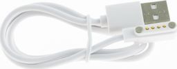Kabel USB Lamax USB-A - Biały (8594175353860)