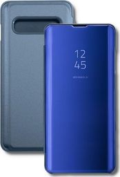  Qoltec Etui Qoltec do Samsung Galaxy S10+ | flip cover | niebieskie