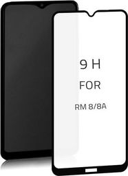  Qoltec Szkło ochronne hartowane PREMIUM Qoltec do Xiaomi Redmi 8A | 6D | Pełne | Czarne