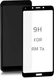  Qoltec Szkło ochronne hartowane PREMIUM Qoltec do Xiaomi Redmi 7A | 9D | Pełne | Czarne