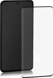 Qoltec Szkło ochronne hartowane PREMIUM Qoltec do Samsung Galaxy S20+ | 3D | Pełne | Czarne