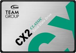 Dysk SSD TeamGroup CX2 1TB 2.5" SATA III (T253X6001T0C101)