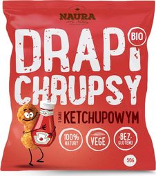  Naura Naura Drapi Chrupki o smaku ketchupowym - 50 g