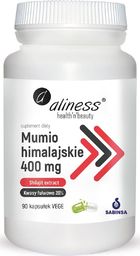  Aliness Aliness Mumio himalajskie (Shilajit extract) 400 mg - 90 kapsułek