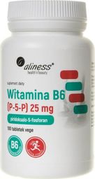  Aliness Aliness Witamina B6 (P-5-P) 25 mg - 100 tabletek