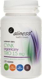  Aliness Aliness Cynk Organiczny Trio 15 mg - 100 tabletek