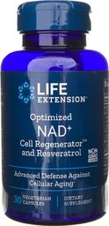 Life Extension Life Extension NAD+ Cell Regenerator z resweratrolem 300 mg - 30 kapsułek