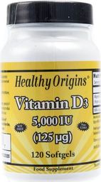  Healthy Origins Healthy Origins Witamina D3 5000 IU - 120 kapsułek