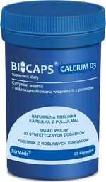  Formeds Formeds Bicaps Calcium D3 - 60 kapsułek
