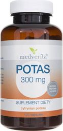 MEDVERITA Medverita Potas 300 mg - 120 kapsułek