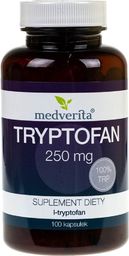  MEDVERITA Medverita Tryptofan L-tryptofan 250 mg - 100 kapsułek