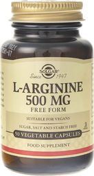  Solgar Solgar L-Arginina 500 mg - 50 kapsułek