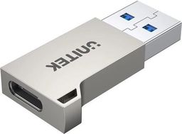 Adapter USB Unitek USB-C - USB Srebrny  (A1034NI)
