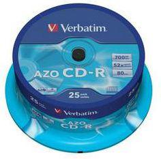  Verbatim CD-R 700 MB 52x 25 sztuk (VERCDR20685)