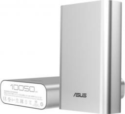 Powerbank Asus ABTU005 10050 mAh Srebrny  (90AC00P0-BBT077)