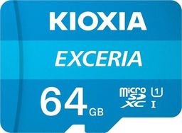 Karta Kioxia Exceria M203 MicroSDXC 64 GB Class 10 UHS-I/U1  (LMEX1L064GG2)