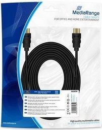 Kabel MediaRange HDMI - HDMI 10m czarny (MRCS212)