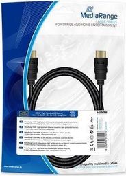 Kabel MediaRange HDMI - HDMI 2m czarny (MRCS196)