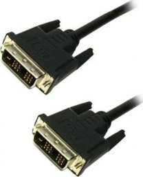 Kabel MediaRange DVI-I - DVI-I 3m czarny (MRCS130)