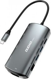 Stacja/replikator Dudao USB-C (A15Pro grey)