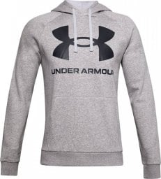 Under Armour Bluza męska Rival Fleece Big Logo Hd szara r. XL (1357093 011)