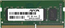 Pamięć do laptopa AFOX SODIMM, DDR3, 8 GB, 1600 MHz,  (AFSD38BK1L)