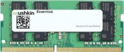 Pamięć do laptopa Mushkin Essentials, SODIMM, DDR4, 32 GB, 3200 MHz, CL22 (MES4S320NF32G)
