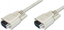 Kabel Digitus D-Sub (VGA) - D-Sub (VGA) 1.8m szary (AK-310100-018-E)