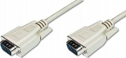 Kabel Digitus D-Sub (VGA) - D-Sub (VGA) 3m szary (AK-310100-030-E)