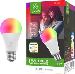  Woox SMART LED WI-FI ŻARÓWKA KOLOROWA RGBW 10W E27 806LM