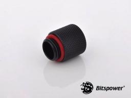  BitsPower Złączka G1/4 Cala, 15mm Carbon, Czarna (BP-CBWP-C60)